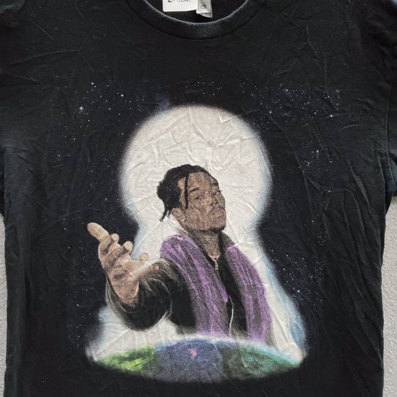 Lil Uzi Vert Men Shirt XL Black Rap Hip Hop Tee - Picture 8 of 8